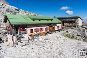 Die Wiener-Neustädter-Hütte im Schneekar