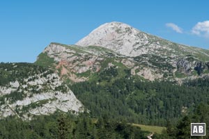 Der Kahlersberg thront westlich der Gotzenalm