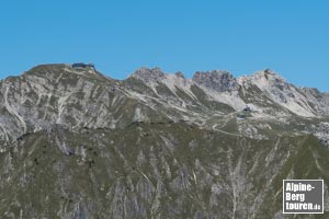 Ausblick vom Riefenkopf auf das Nebelhorn