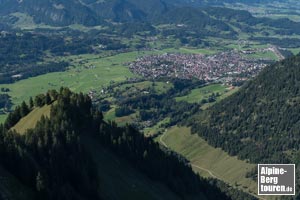 Am Riefenkopf liegt uns Oberstdorf zu Füßen