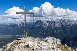 Gipfel der Oberen Wettersteinspitze