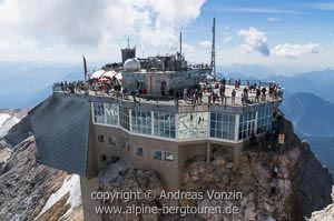 Gipfelplateau der Zugspitze