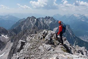 Karwendel-Blick vom Gipfel des Wörner(Karwendelgebirge)