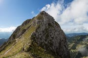 Der Gipfelaufbau des Aggenstein