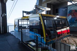 Mit Hilfe der Ahornbahn können wir die Ahornspitze innerhalb einer Tagestour besteigen