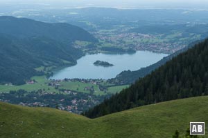 Blick auf den Schliersee