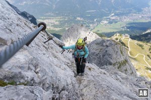 Impressionen aus der Alpspitz-Ferrata