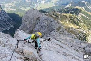 Impressionen aus der Alpspitz-Ferrata