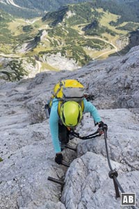 Impressionen aus der Alpspitz-Ferrata