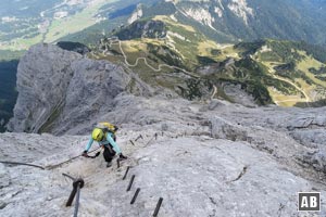 Impressionen aus der Alpspitz-Ferrata