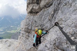 Impressionen aus der Alpspitz-Ferrata