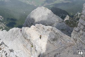 Impressionen aus der Alpspitz-Ferrata