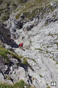 Rückblick auf den ersten Steilaufschwung