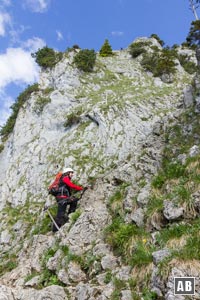 Weier bis zum Beginn der Kettensicherung