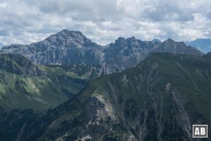 Blick zur Leilachspitze