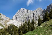 Der Gimpel gesehen von der Tannheimer Hütte