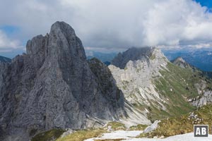 Der Gimpel gesehen von der Roten Flüh