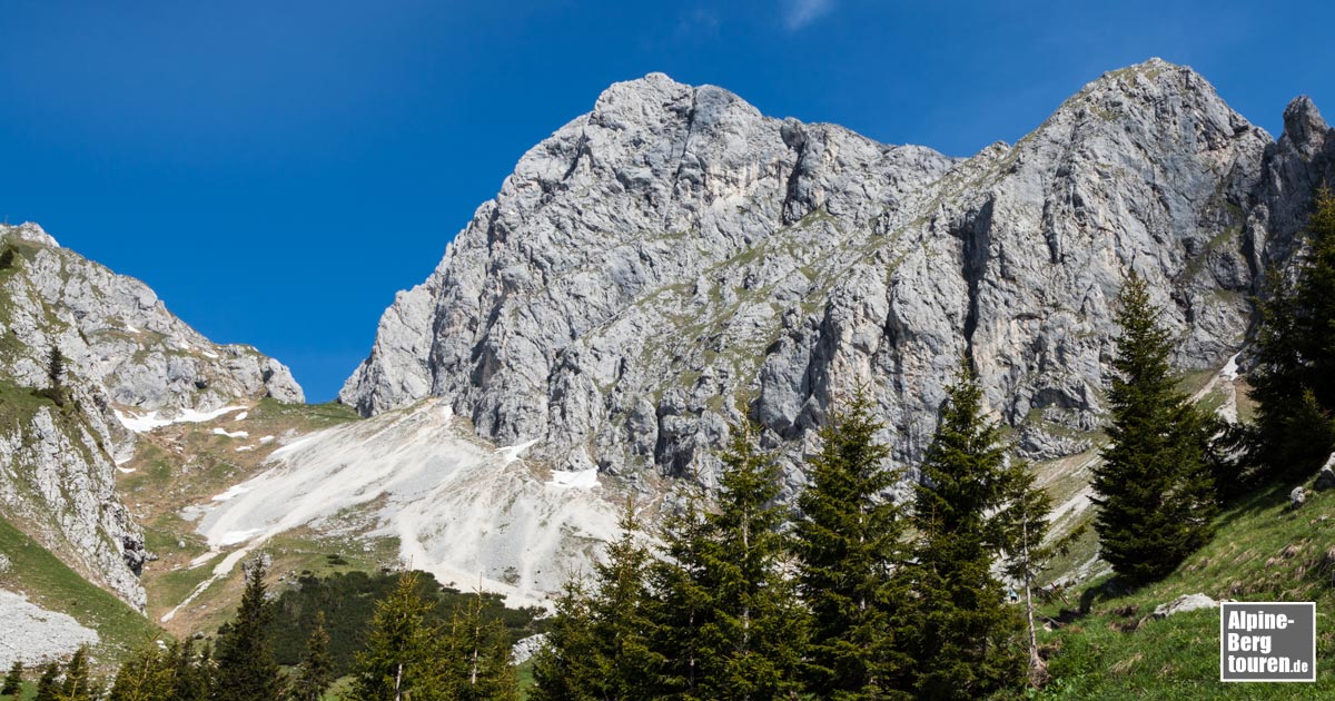 Der Gimpel gesehen von der Tannheimer Hütte