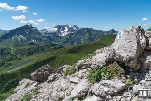 Gipfelaufstieg Phase 1: Extremes Gehgelände