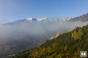 Aussicht auf die gegenüberliegenden Unnütze