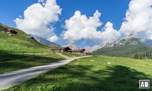 Ankunft an der Kallbrunnalm