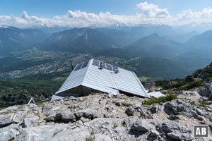 Große Berchtesgadener Gipfelschau vom Reichenhaller Haus.