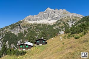 Die Schwabeggalm - Zwischenstation auf dem Weg zum Hochvogel-Gipfel