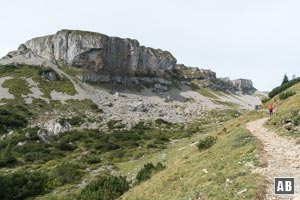 Die Route leitet uns tief in die Ifenmulde hinein.