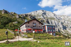 Am Stahlhaus können die persönlichen Reserven wieder aufgefüllt werden