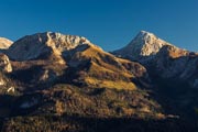 Fagstein (links) und Kahlersberg (rechts) gesehen vom Grünstein