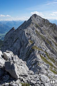 Der Grat zur Vorderen Karlspitze