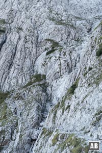 Der Übergang vom Eggersteig zur Steinernen Rinne