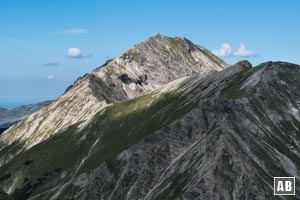 Die Kreuzspitze gesehen von der Schellschlicht