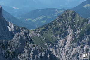 Blick auf den Stripsenkopf und das Stripsenjochhaus