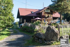 ...bis zur Gaststätte Bergheim Moser nachlaufen