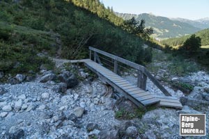 Wenig später das selbe über einen weiteren Übergang