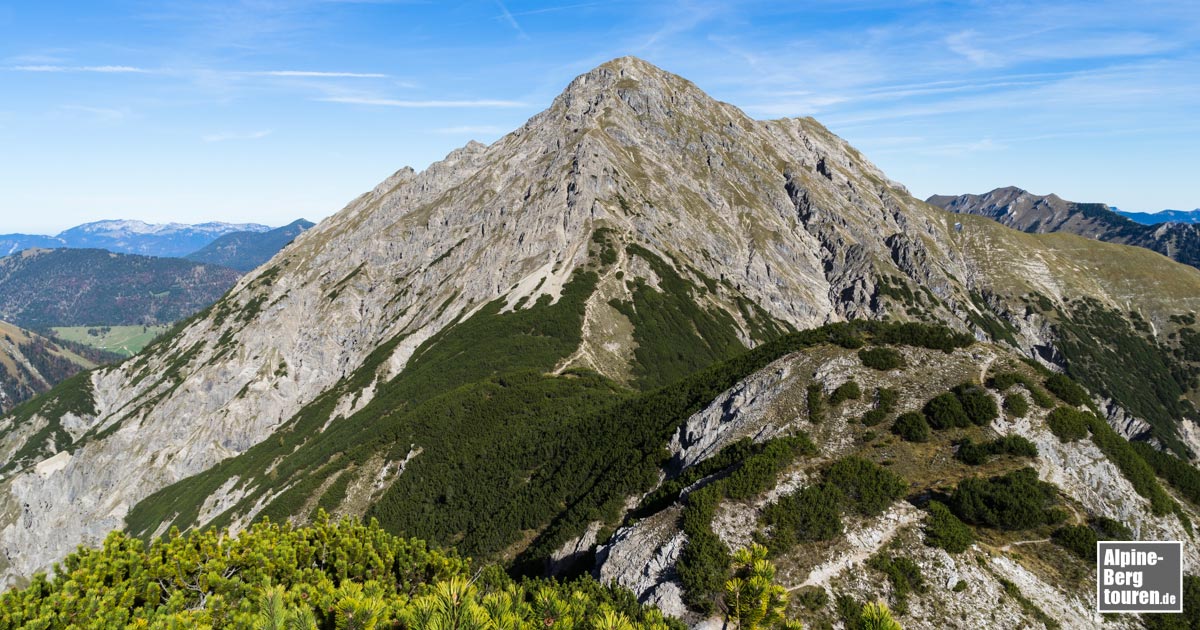 Der Gipfel der Montscheinspitze