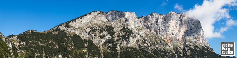 Der Berchtesgadener Hochthron gesehen vom Stöhr-Weg