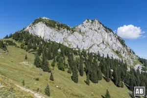 Roß- und Buchstein gesehen von der Sonnbergalm