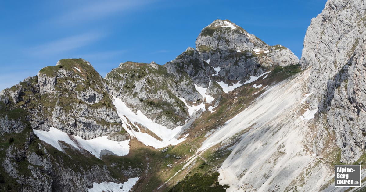 Gipfel der Rote Flüh