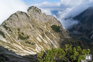 Blick vom Gaisalphorn auf das Rubihorn