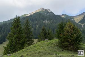 Das Gaisalphorn gesehen von der Station Seealpe