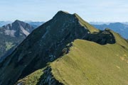 Gipfelaufbau der Schreckenspitze