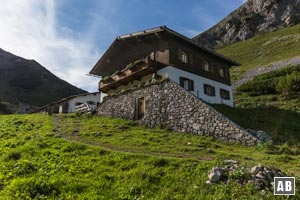 Am Gramaialm-Hochleger können die persönlichen Reserven wieder aufgefüllt werden