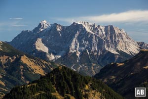 Zoom auf die Zugspitze