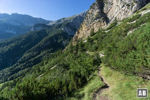 Rückmarsch über den Wilden-Kaiser-Steig