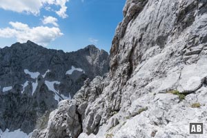 Der Quergang von der anderen Seite