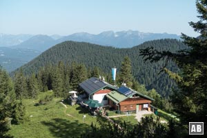 Die Hochlandhütte: Eine willkommene Station auf dieser tagesfüllenden Tour