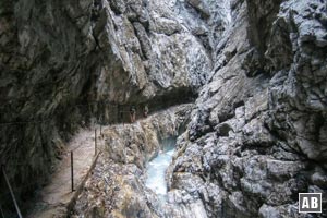 In der idyllischen Höllentalklamm