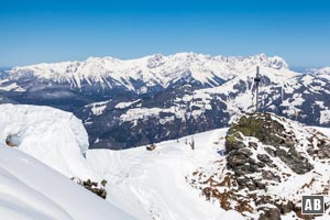 Der Gipfel des Feldalphorn vor dem Wilden Kaiser